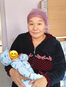 Қызылордада алып бала дүниеге келді