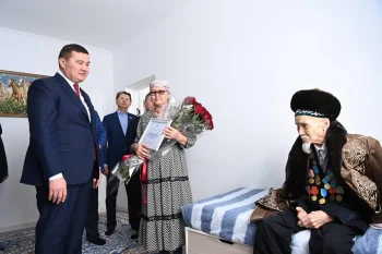 Сыр өңірінде соғыс ардагеріне пәтер табысталды