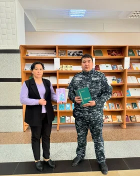 Түрме кітапханасы жаңа кітаппен толықты