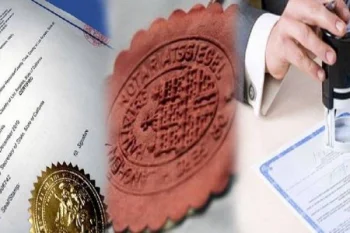 Сот органынан шығатын ресми құжатты апостильдеу