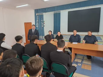 Жалағаштық полицейлердің жасөспірімдермен жүздесуі