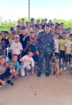 «Зерентай» лагерінің демалушылары полицейлермен кездесті