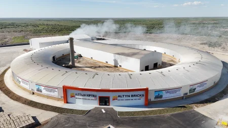 Қызылордада заманауи кірпіш зауыты іске қосылды