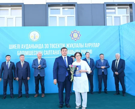 Шиеліде жұқпалы аурулар бөлімшесі жұмысын бастады