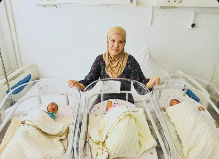 Қызылордада үшем дүниеге келді