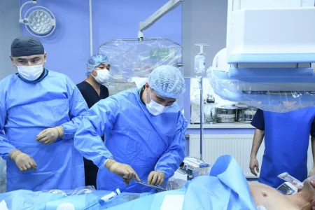 Қазалыда алғашқы болып күрделі ота жасалды