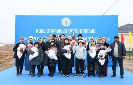 Жаңақорған кентінде 80 отбасы жаңа баспаналы болды