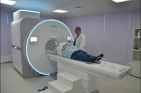 Шиелі аудандық көпбейінді орталық ауруханасында жаңа МРТ аппараты  жұмысын бастады