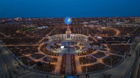 Қызылордада қайта салынған Президент паркі пайдалануға берілді