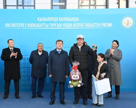 Республика күні қарсаңында 160 қызылордалық баспаналы болды