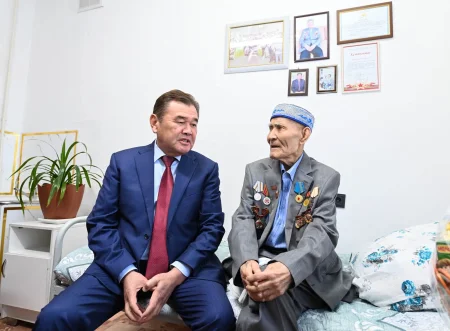 Қазыналы қарттарға құрмет көрсетілді